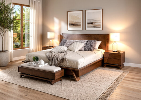 Eiffel (Cama + 2 Veladores)