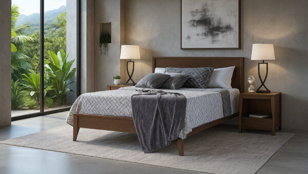 Malibú (Cama + 2 Veladores)