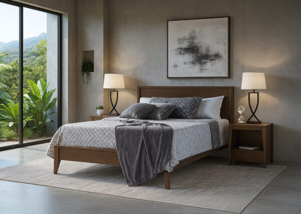 Malibú (Cama + 2 Veladores)
