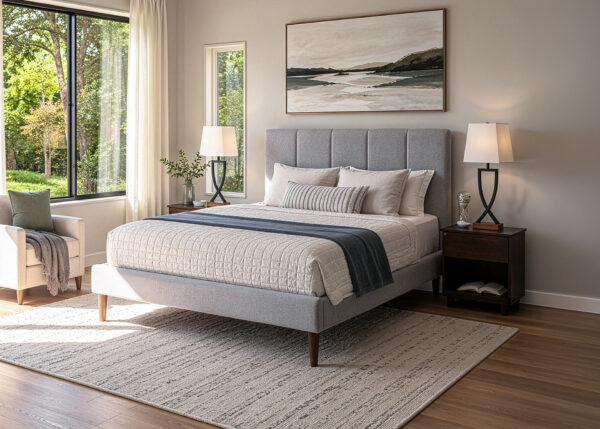Marbella (Cama + 2 Veladores Malibú)