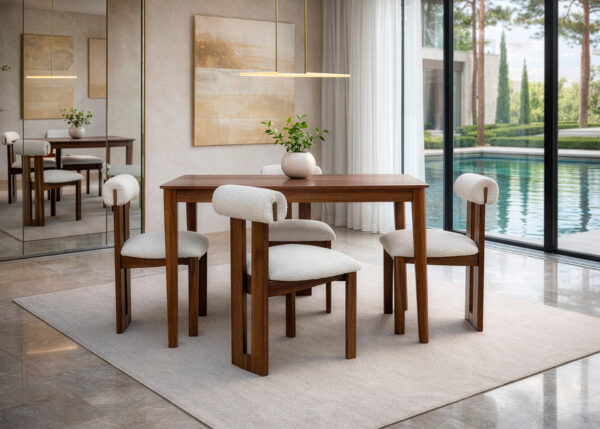 Mesa Merano + Sillas Berlín