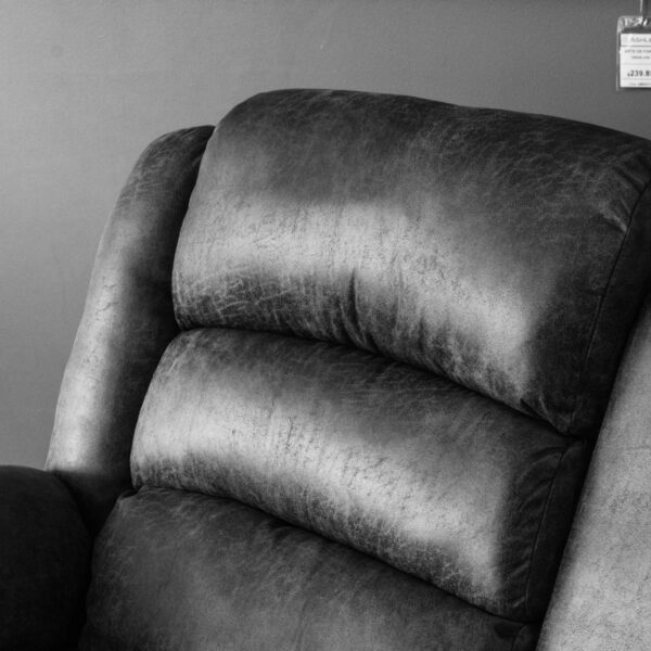 Alternative view of Sofá triple reclinable Columbia manual Gris