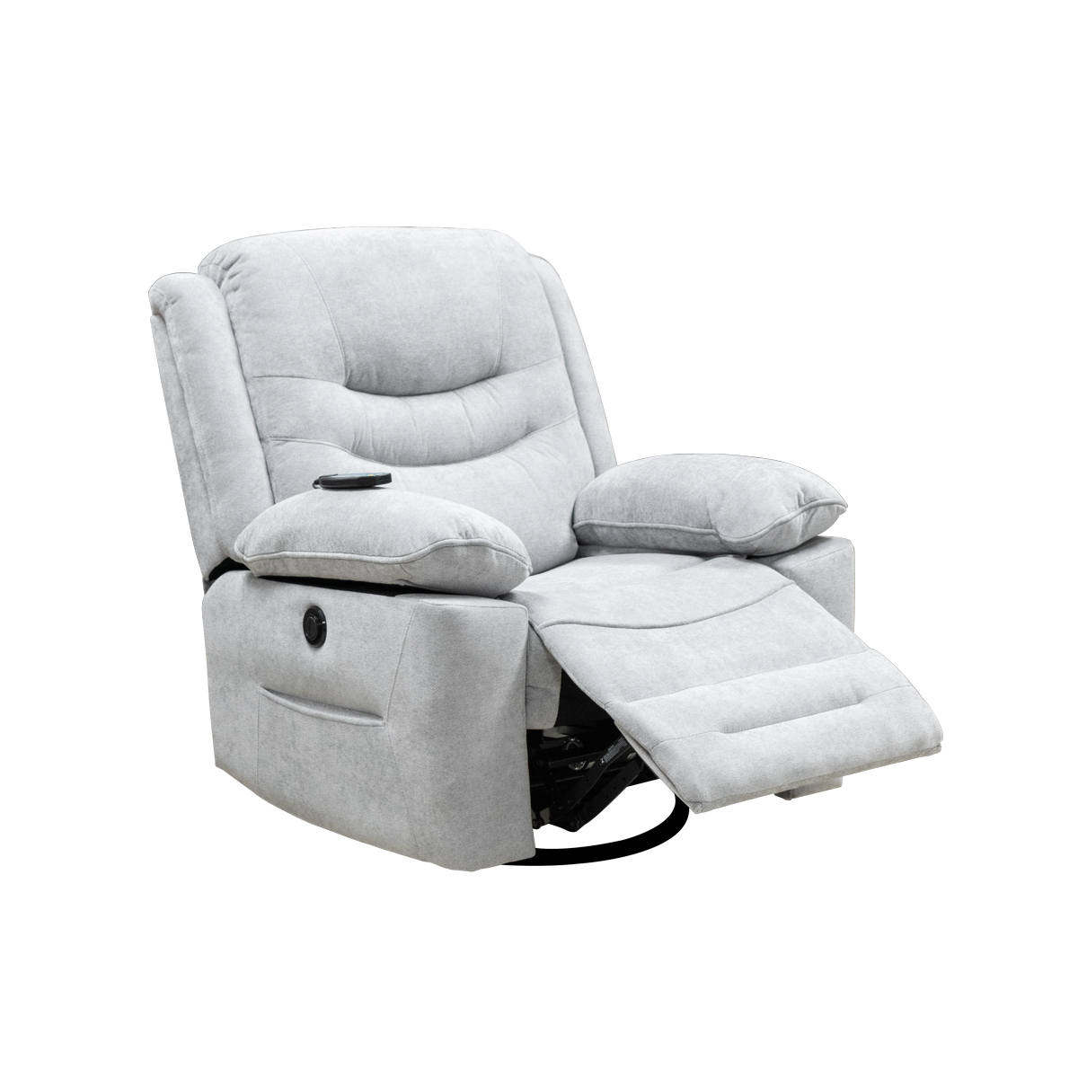 Sillón reclinable eléctrico giratorio Milano