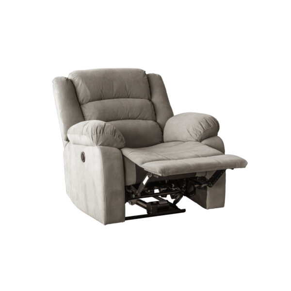 Sillón reclinable Misuri eléctrico café